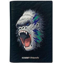 Etui na paszport Nimmy portfel Raptor    Gorilla czarny