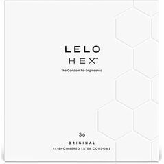 PREZERWATYWY - LELO HEX CONDOMS ORIGINAL 36 SZT