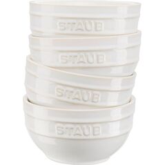 STAUB Zestaw 4 misek okrągłych Staub