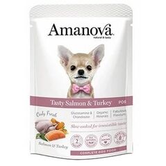 Amanova Adult Tasty Salmon & Turkey saszetka 300g