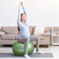 ΑΝΤΙΕΚΡΗΚΤΙΚΗ ΜΠΑΛΑ ΓΥΜΝΑΣΤΙΚΗΣ PVC LS3222-65CM