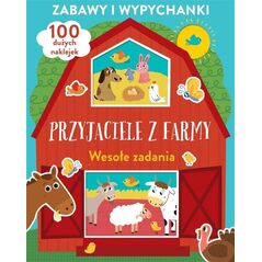 Zabawy i wypychanki. Przyjaciele z farmy. Wesołe..