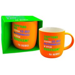 Kubek neonowy Bycie rodzicem EDUKAMP