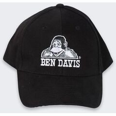 Czapka Ben Davis Embroidery Baseball BlackWhite