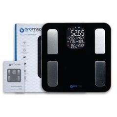 Waga łazienkowa ORO BLUETOOTH SMART BLACK OROMED