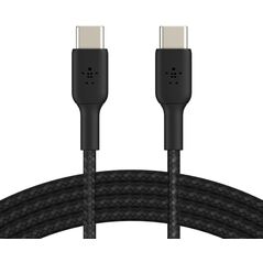 Belkin BOOST CHARGE braided Cab. USB-C/USB-C 2m bl.  CAB004bt2MBK