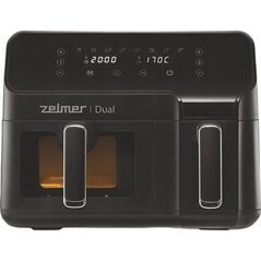 Frytkownica beztłuszczowa Zelmer Frytkownica beztłuszczowa Zelmer ZAF9000 Dual 2700W 9l 8 programów Timer