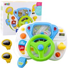 Symulator Jazdy Kierownica Edukacyjna Interaktywna Dźwięki Światła
