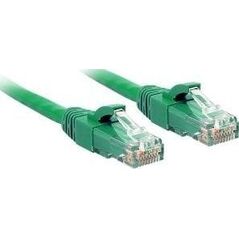 Lindy LINDY Cat.6 U/UTP Cable green 0,3m - 48045