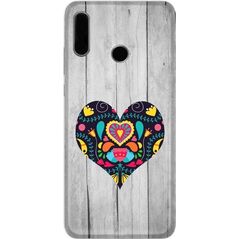 CaseGadget ETUI NADRUK CZARNE SERCE LENOVO MOTO P40 PLAY standard