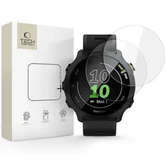Szkło hartowane Tech-Protect Glass Fit+ Garmin Forerunner 55 Clear [2 PACK]