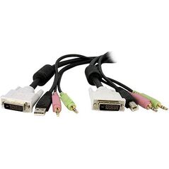 Kabel USB StarTech DVI-D / USB / 3.5 Mini-Jack (DVID4N1USB15)