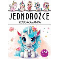 MFP paper Jednorożce kolorowanka