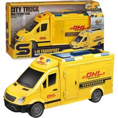 Samochód Dostawczy DHL Dla Dzieci Z Efektami Świetlnymi I Dźwiękowymi