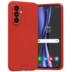 Etui Mercury Silicone do Samsung Galaxy  A56 czerwony
