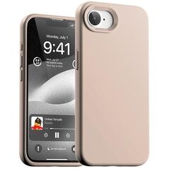 Etui Mercury Silicone do iPhone 16e      różowo-piaskowy