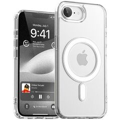 Etui Mercury Jelhard MagSafe do iPhone   16e przezroczysty