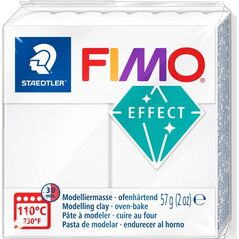 Fimo effect masa termoutwardzalna 57 g biały przezroczysty Staedtler