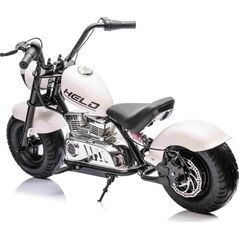 1PUNKT Pojazd Motorek Chopper Warrior Biały