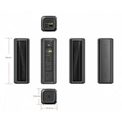 Xiaomi Power Bank | HyperCharge | 25000 mAh | Black