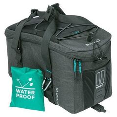 Torba na bagażnik BASIL DISCOVERY 365D TRUNKBAG MIK M 9L, MIK System (ready to go) wodoodporna black melee (NEW 2025)