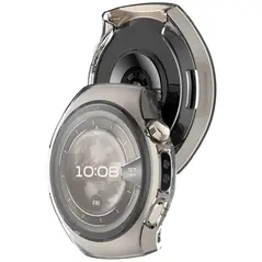 Etui z osłoną ekranu Bizon Case Watch Felipe do Huawei Watch 5 42mm przeźroczyste