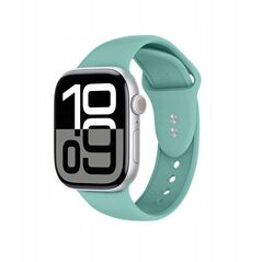 Crong Liquid Band - Pasek Apple Watch 38/40/41/42 mm turkusowy - Gwarancja bezpieczeństwa. Proste raty. Bezpłatna wysyłka od 170 zł.