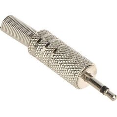 Adapter AV Cabletech Wtyk Jack 2.5 mono metal Cabletech