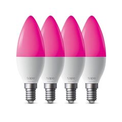 Tp-Link Smart Wi-Fi Candle Light Bulb, Multicolor TAPO L430C(4-PACK) (TPTAPOL430C(4-PACK) έως 12 άτοκες Δόσεις