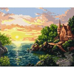 Norimpex Malowanie po numerach - Zachód słońca 40x50cm