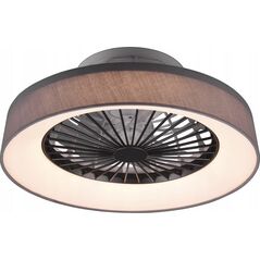 Wentylator Trio RL Wentylator sufitowy z lampą LED FARSUND R62662111 szary