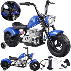 Elektryczny Motor Chopper na akumulator dla dzieci max 80kg manetka PA0318 EDUKAMP
