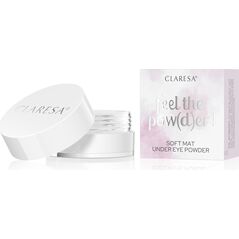 Claresa CLARESA Puder sypki pod oczy Feel The Pow(D)er! nr 01 white 6g