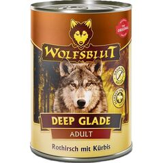 WOLFSBLUT DOG 395g puszka DEEP GLADE       jeleń, bawół
