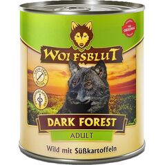 WOLFSBLUT DOG 395g puszka DARK FOREST      dziczyzna, bataty