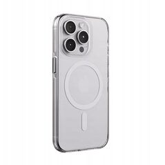 Etui do iPhone 15 Pro Crong Clear MAG Pro Case Cover MagSafe Przezroczysty