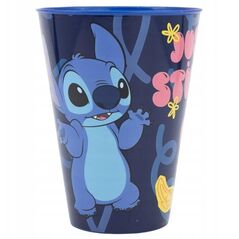 Kubek Plastikowy dla Dziecka, Disney Stitch, do Napojów, na Wodę, 430ml