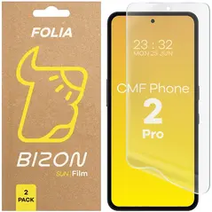 Folia matowa Bizon Glass Film Sun do Nothing CMF Phone 2 Pro [2 PACK]
