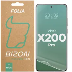 Folia hydrożelowa na ekran Bizon Glass Hydrogel Front do Vivo X200 Pro [2 PACK]