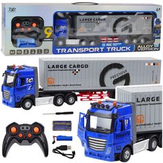 Ciężarówka Transportowa Z Kontenerem Zdalnie Sterowana RC 1:24
