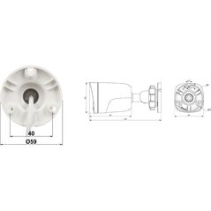 KAMERA IP TC-C321N SPEC:AK/I3W/E/Y/2.8MM/V2.0 Analog Killer - 1080p 2.8mm TIANDY