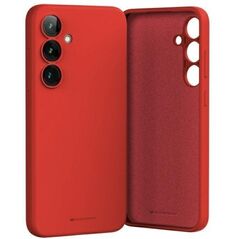 Etui Mercury Silicone do Samsung Galaxy A16 czerwony