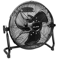 Wentylator podłogowy 12"/30cm 70W cyrkulator CZARNY
