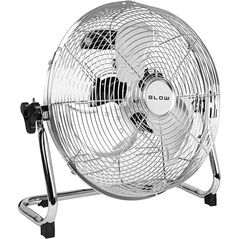 Wentylator podłogowy 12"/30cm 70W cyrkulator SREBRNY