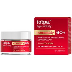 TOŁPA Age Vitality Krem przeciwzmarszczkowy odbudowujący 60+ 50 ml