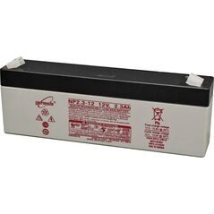 Enersys Yuasa 12V 2300mAh, Μολύβδου-Οξέος, 2300 mAh, Universel, 12 V, Sort, Hvid