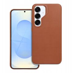 Δερμάτινη θήκη MAG COVER συμβατή με MagSafe για SAMSUNG S25 PLUS καφέ