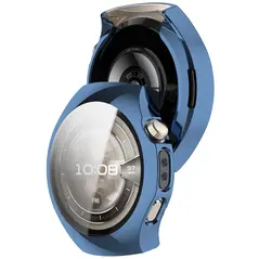 Etui z osłoną ekranu Bizon Case Watch Felipe do Huawei Watch 5 42mm niebieskie