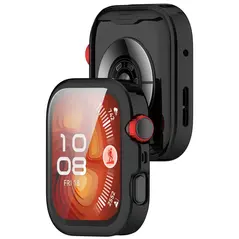 Etui z osłoną ekranu Bizon Case Watch Felipe do Huawei Watch Fit 4 czarne