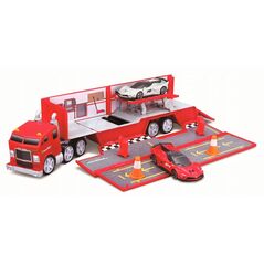 Maisto MAISTO DIE CAST FM Ferrari Evolution hauler, 12388